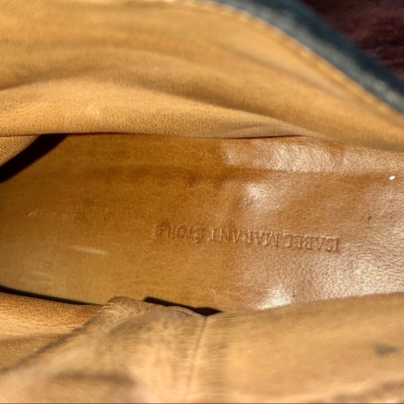 Isabel MARANT Etoile Dicker Black Leather Booties - Picture 10 of 15